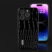 Custodia in vera pelle per iPhone 15 Plus