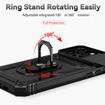 Custodia iPhone 15 Pro Max con supporto scorrevole