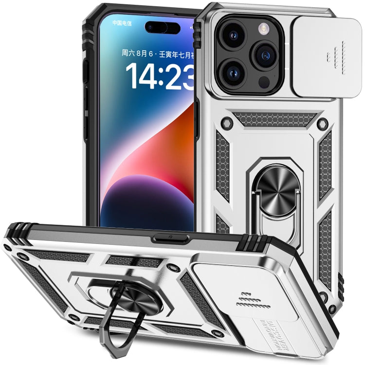 Custodia iPhone 15 Pro Max con supporto scorrevole