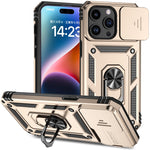 Custodia iPhone 15 Pro Max con supporto scorrevole