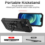 Custodia iPhone 15 con supporto scorrevole