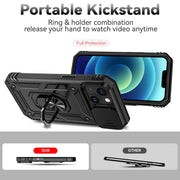 Custodia per iPhone 15 con supporto scorrevole
