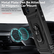 Custodia per iPhone 15 con supporto scorrevole