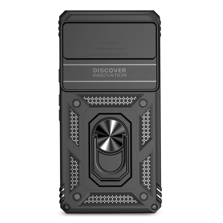 Custodia per telefono con supporto per camshield scorrevole, For Google Pixel 7a, For Google Pixel 6a