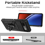 Custodia per telefono con supporto per camshield scorrevole, For Google Pixel 7a, For Google Pixel 6a