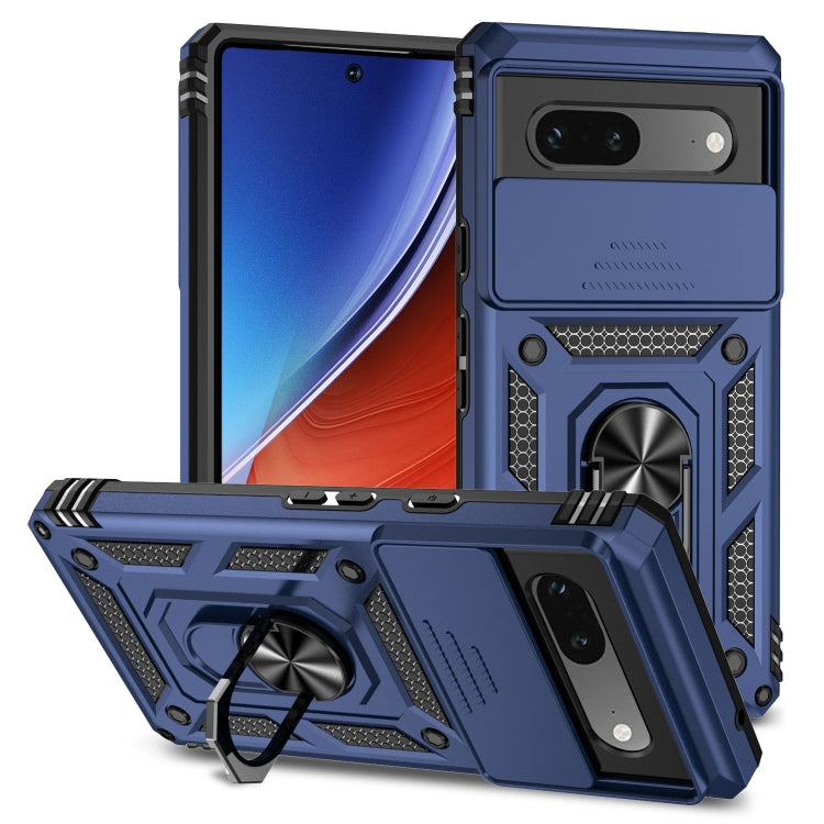 Custodia per telefono con supporto per camshield scorrevole, For Google Pixel 7a, For Google Pixel 6a