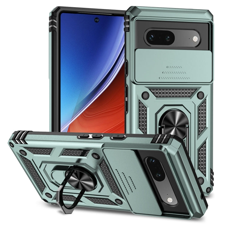 Custodia per telefono con supporto per camshield scorrevole, For Google Pixel 7a, For Google Pixel 6a