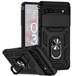 Custodia per telefono con supporto per camshield scorrevole, For Google Pixel 7a, For Google Pixel 6a