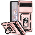 Custodia per telefono con supporto per camshield scorrevole, For Google Pixel 7a, For Google Pixel 6a