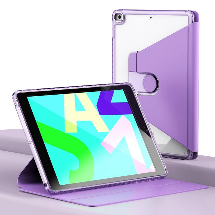 Custodia in pelle trasparente 360° per iPad