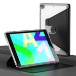 Custodia in pelle trasparente 360° per iPad