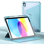 Custodia in pelle trasparente 360° per iPad