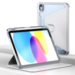 Custodia in pelle trasparente 360° per iPad