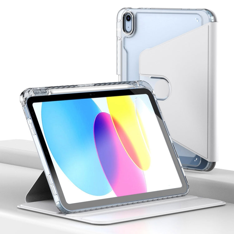Custodia in pelle trasparente 360° per iPad