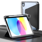 Custodia in pelle trasparente 360° per iPad