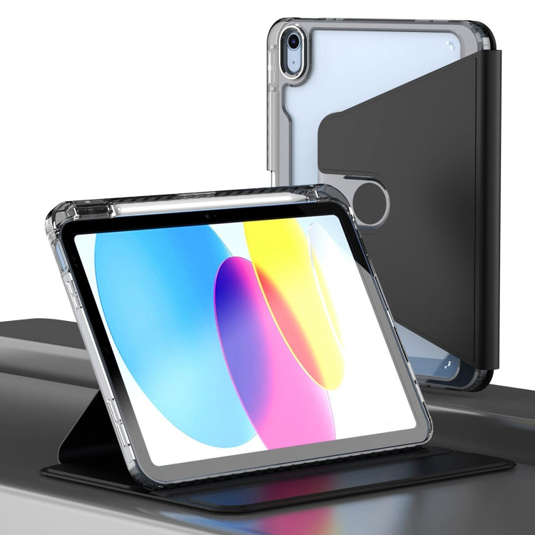 Custodia in pelle trasparente 360° per iPad