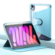 Custodia in pelle trasparente 360° per iPad