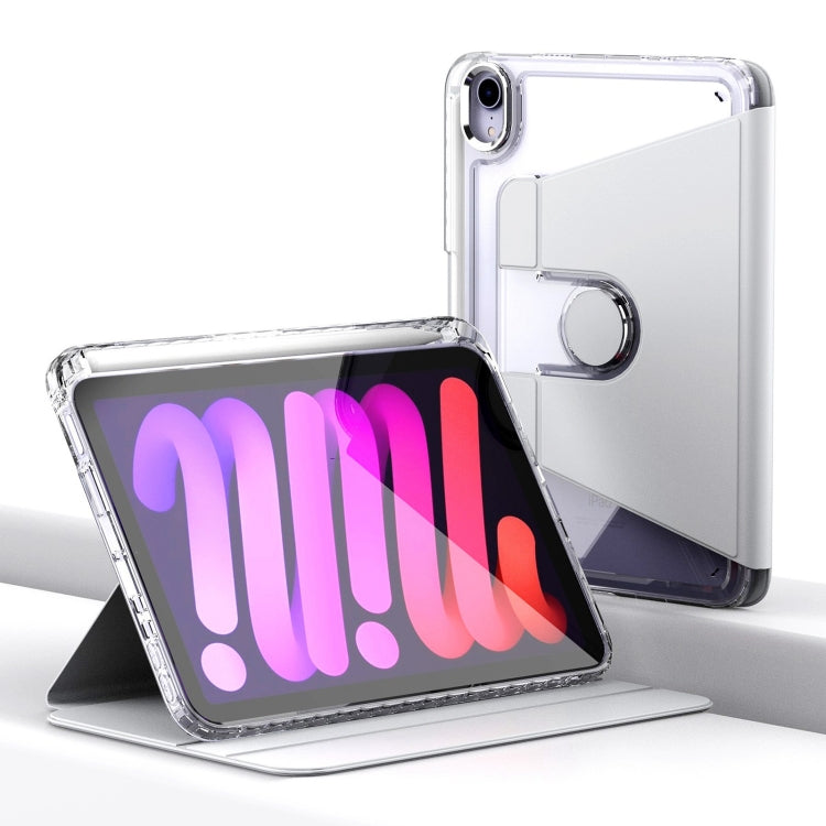 Custodia in pelle trasparente 360° per iPad