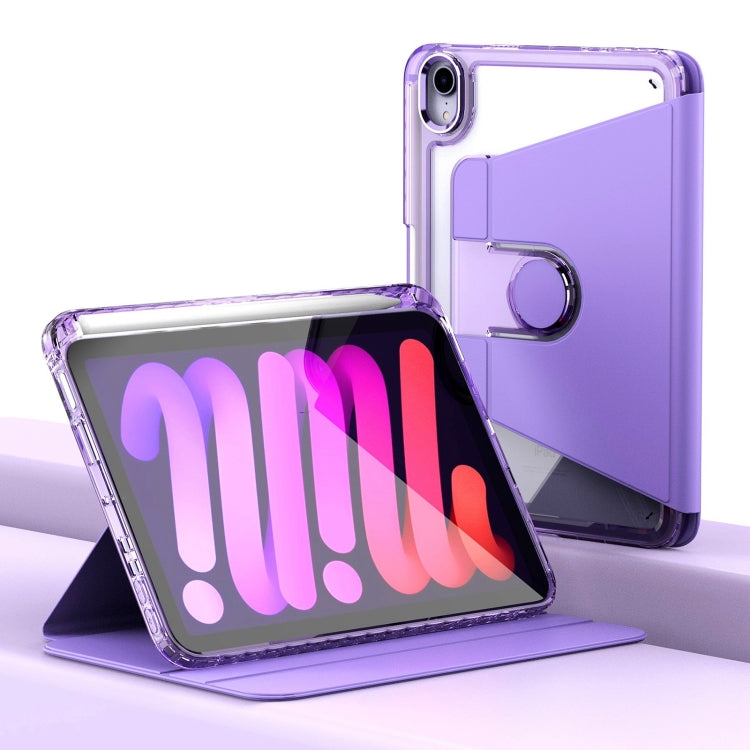 Custodia in pelle trasparente 360° per iPad