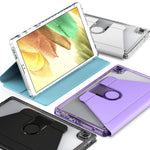 Custodia tablet in pelle con rotazione 360° per Galaxy Tab A8