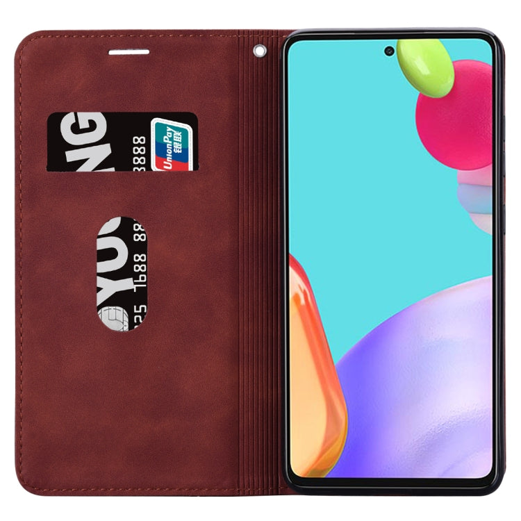 Custodia per telefono in PU con vibrazione orizzontale magnetica aziendale smerigliata, For Huawei nova Y61/Enjoy 50z, For Huawei nova Y70 / Y70 Plus, For Huawei nova 9 SE 4G/5G