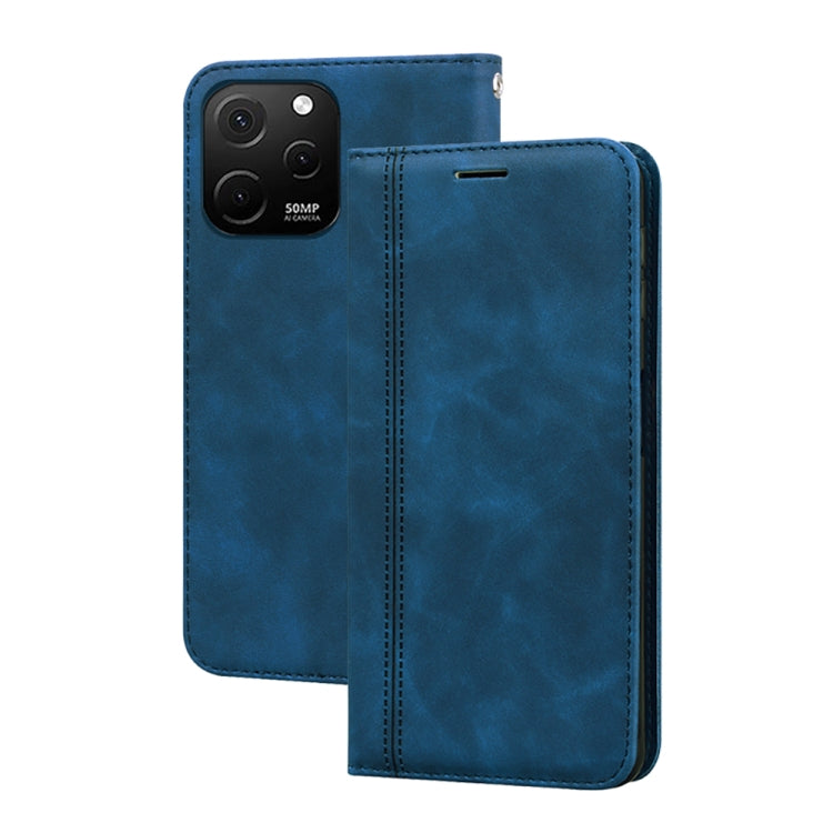 Custodia per telefono in PU con vibrazione orizzontale magnetica aziendale smerigliata, For Huawei nova Y61/Enjoy 50z, For Huawei nova Y70 / Y70 Plus, For Huawei nova 9 SE 4G/5G