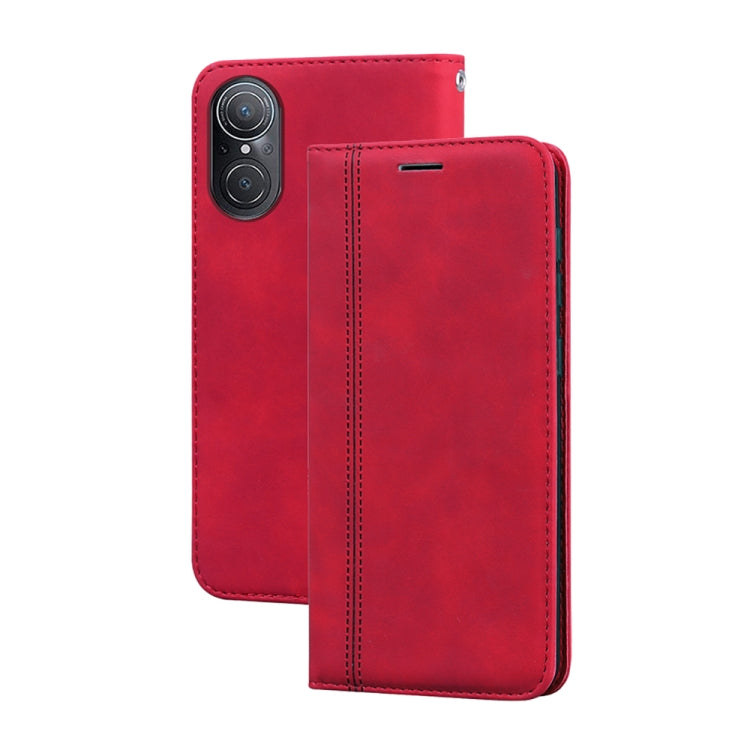 Custodia per telefono in PU con vibrazione orizzontale magnetica aziendale smerigliata, For Huawei nova Y61/Enjoy 50z, For Huawei nova Y70 / Y70 Plus, For Huawei nova 9 SE 4G/5G