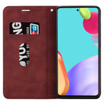 Custodia per telefono in PU con vibrazione orizzontale magnetica aziendale smerigliata, For Honor X9b