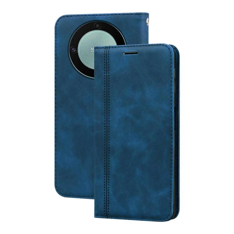 Custodia per telefono in PU con vibrazione orizzontale magnetica aziendale smerigliata, For Honor X9b