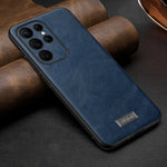 Custodia TPU e pelle per Samsung Galaxy S25 5G