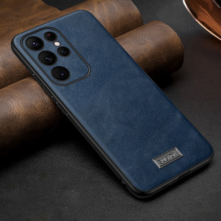 Custodia TPU e pelle per Samsung Galaxy S25 5G