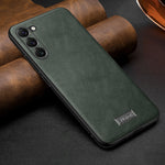Custodia TPU e pelle per Samsung Galaxy S25 5G