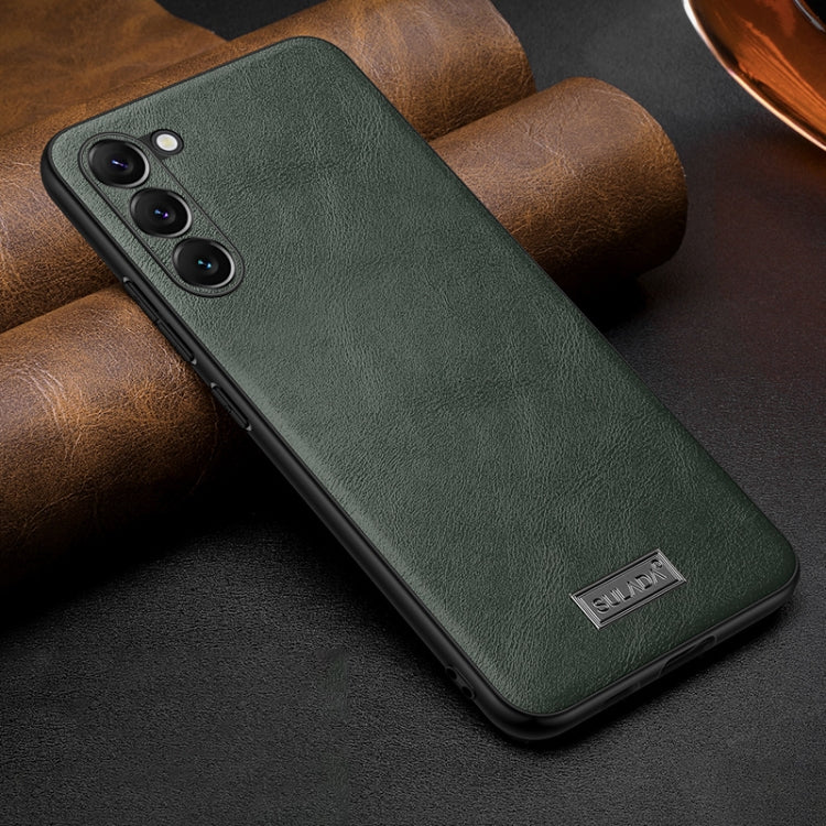 Custodia TPU e pelle per Samsung Galaxy S25 5G