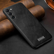 Custodia TPU e pelle per Samsung Galaxy S25 5G