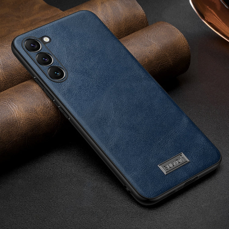 Custodia TPU e pelle per Samsung Galaxy S25 5G