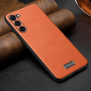 Custodia TPU e pelle per Samsung Galaxy S25 5G
