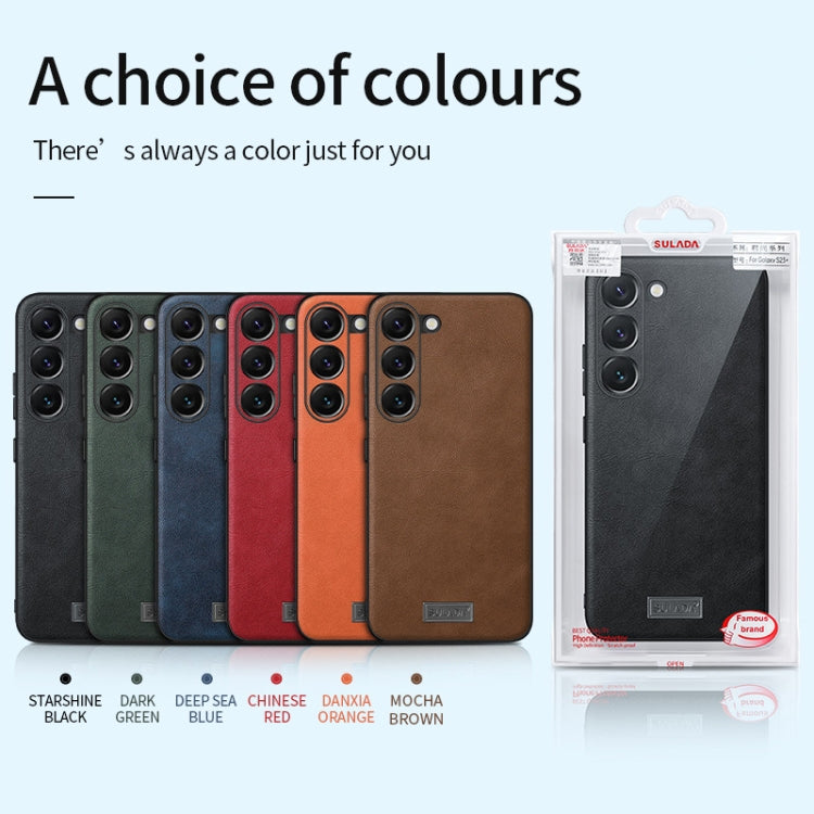 Custodia TPU antiurto in pelle per Samsung Galaxy S24+ 5G