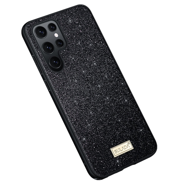 Custodia TPU glitterata in pelle per Samsung Galaxy S24 5G