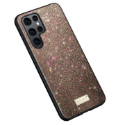 Custodia TPU glitterata in pelle per Samsung Galaxy S24 5G