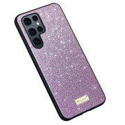 Custodia TPU glitterata in pelle per Samsung Galaxy S24 5G