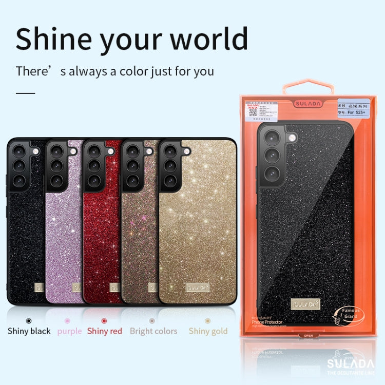 Custodia TPU glitterata per Samsung Galaxy S25 5G