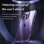 Custodia TPU glitterata con vetro temperato per iPhone 14