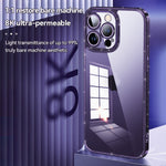 Custodia TPU glitterata con vetro temperato per iPhone 14