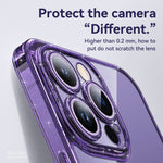 Custodia TPU glitterata con vetro temperato per iPhone 14