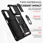 Custodia per telefono con supporto Camshield scorrevole, For Motorola Moto G 5G 2022
