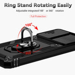 Custodia per telefono con supporto Camshield scorrevole, For Motorola Moto G 5G 2022