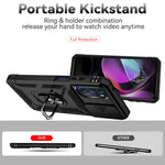 Custodia per telefono con supporto Camshield scorrevole, For Motorola Moto G 5G 2022