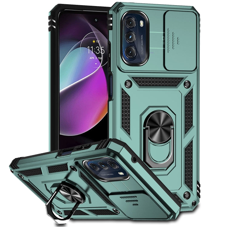 Custodia per telefono con supporto Camshield scorrevole, For Motorola Moto G 5G 2022
