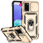 Custodia con copriobiettivo scorrevole per Samsung Galaxy A03
