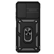 Custodia con copri camera scorrevole per Samsung Galaxy A02s e A0